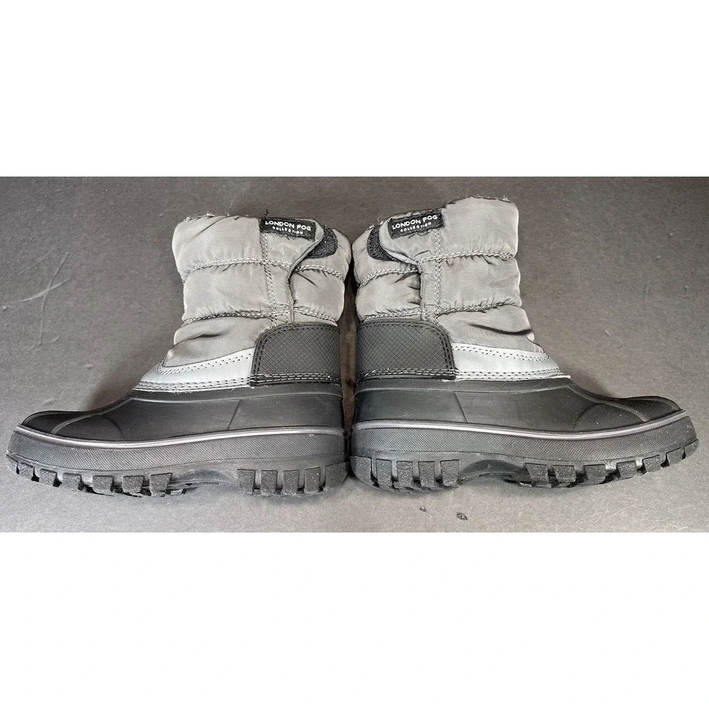 London Fog Youth Snow Boots Size 12 Water Resistant Insulated Winter‎ Boots
